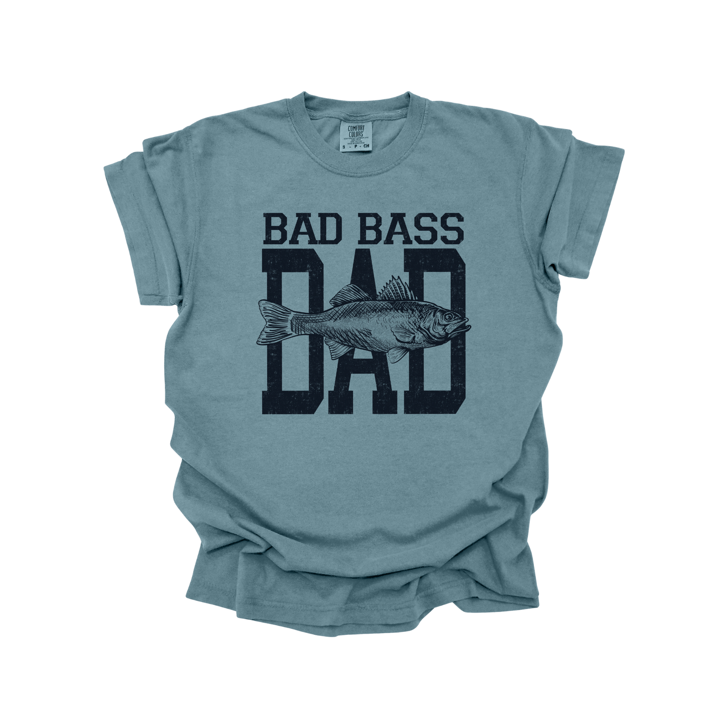 Bad Bass Dad DTF Transfer