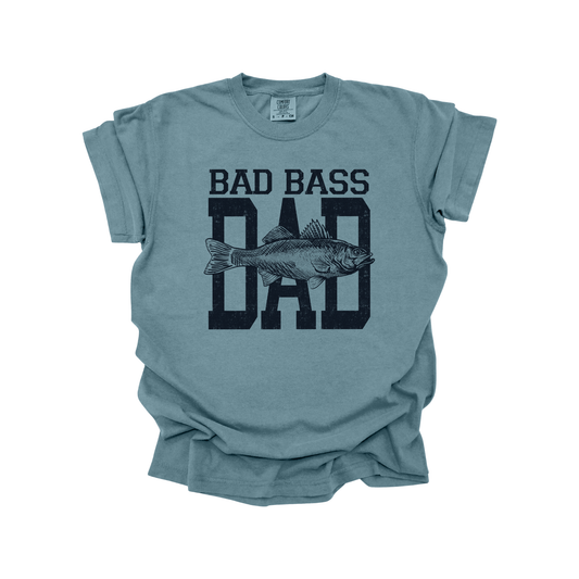 Bad Bass Dad DTF Transfer