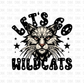 Let’s go Wildcats DTF Transfer M22