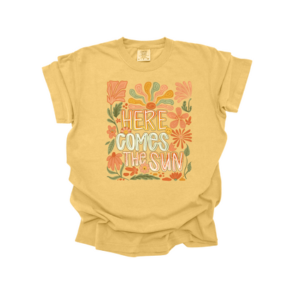 Here comes the sun DTF Transfer