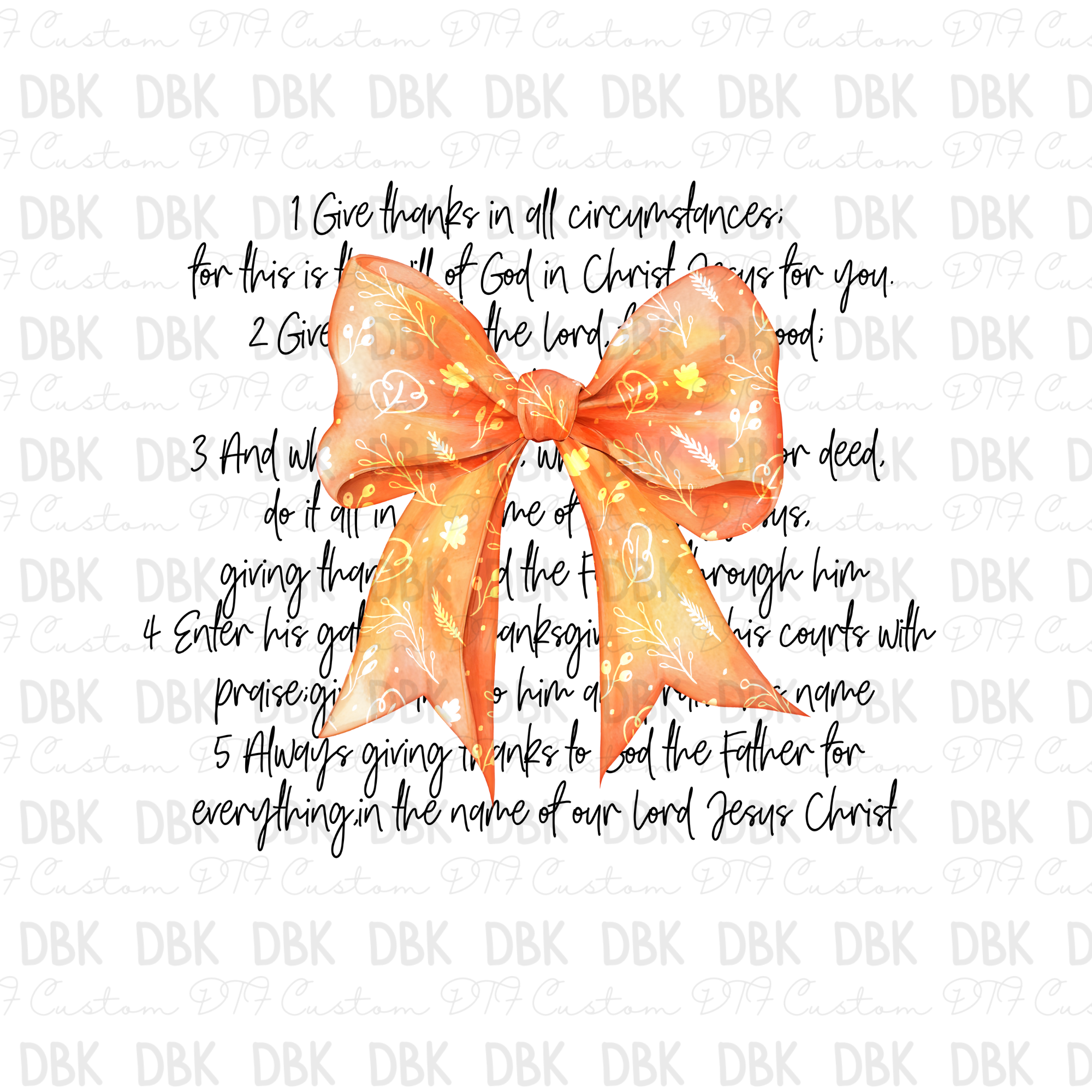 DTF Transfer V330 DBKCustom Creations