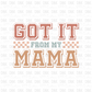 Got it from my mama boy DTF transfer K79