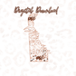 Delaware Rose Gold Leopard Digital Download