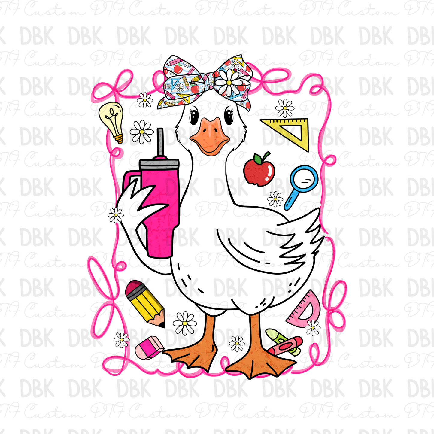 School Goose DTF Transfer A258