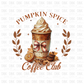 Pumpkin Spice DTF transfer F68
