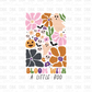 Bloom with a little boo DTF Transfer H221