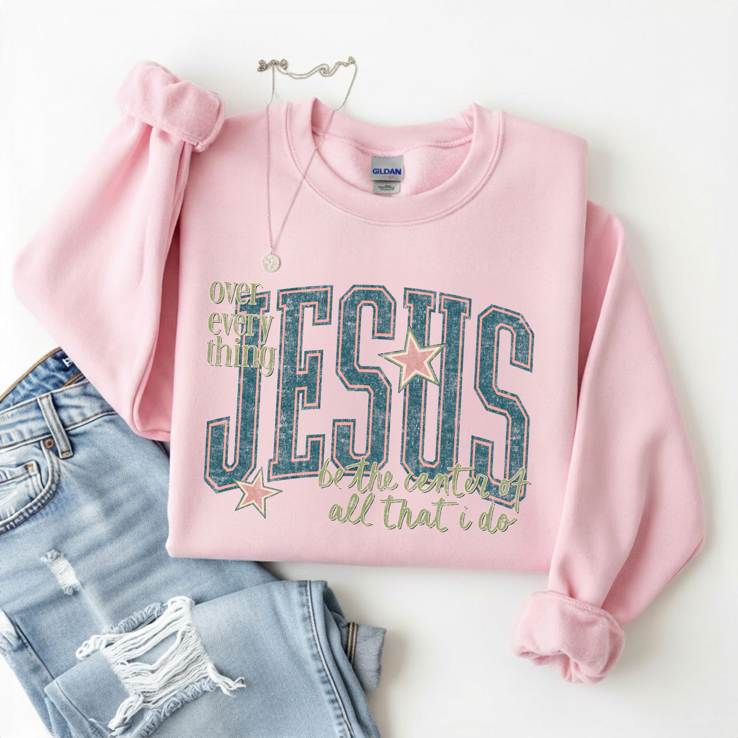 Jesus DTF Transfer