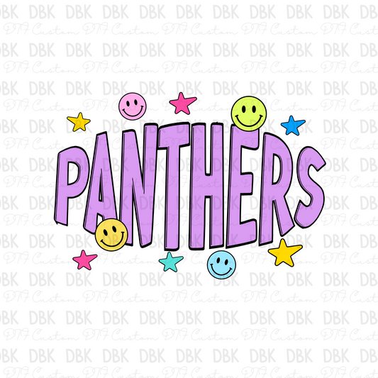 Panthers DTF Transfer