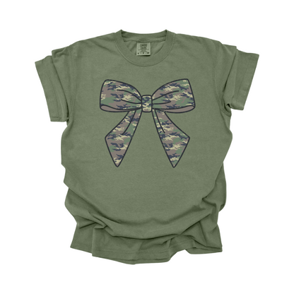 Camo Bow DTF Transfer