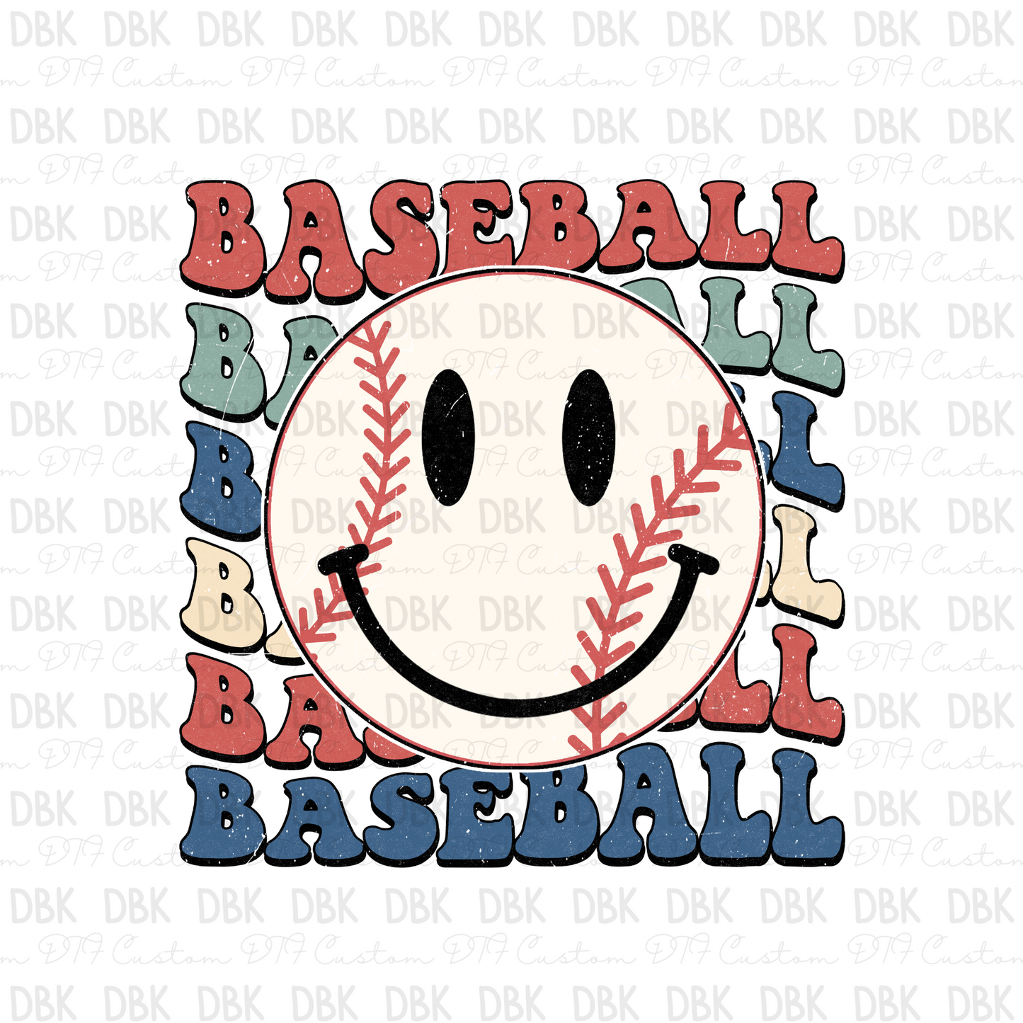 Baseball Baseball Baseball  DTF transfer C28