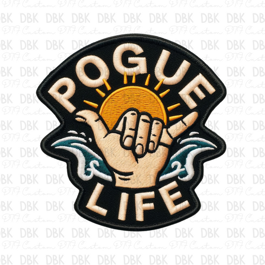 Pogue Life DTF transfer