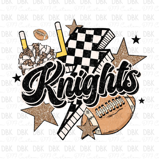 Knights DTF Transfer M221