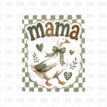 Mama Goose DTF Transfer