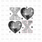 XOXO DTF Transfer