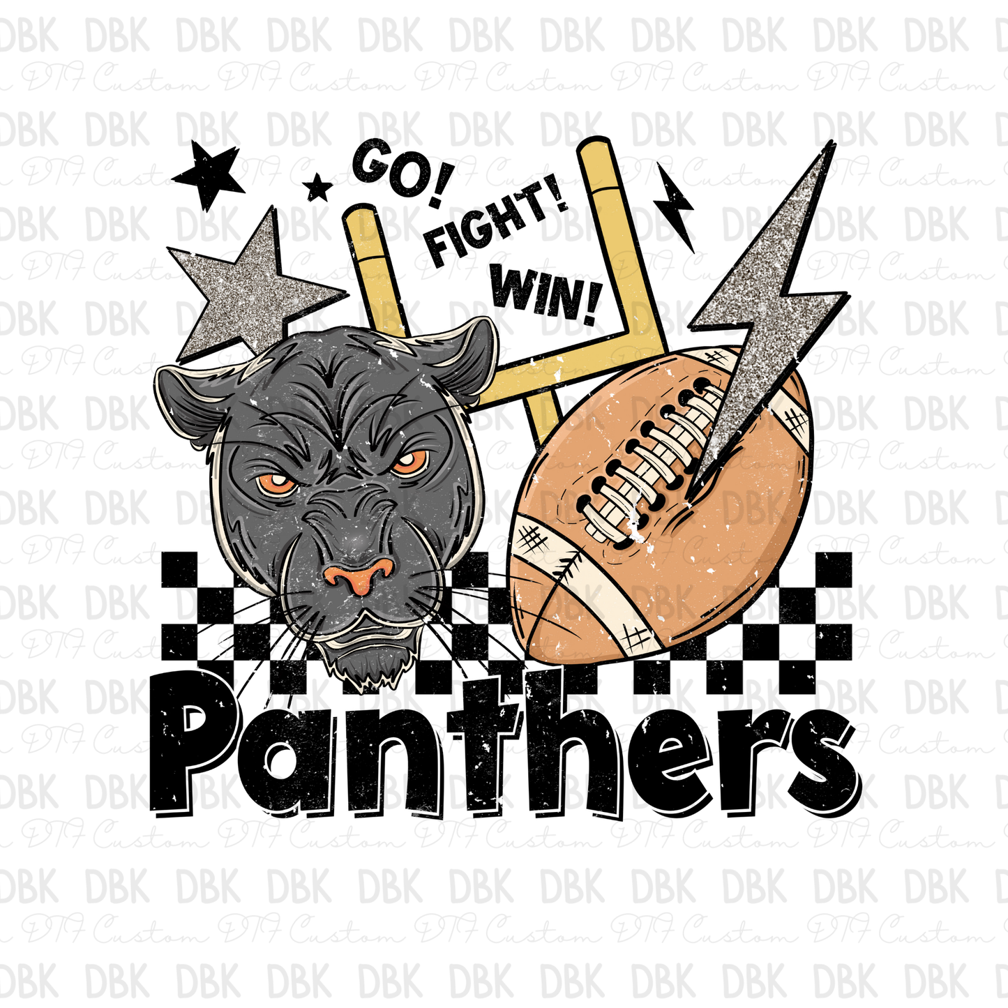 Panthers DTF Transfer M48