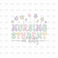 Nursing Student on duty DTF Transfer
