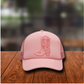 Pink Boot DTF transfer B354