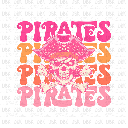 Pirates DTF Transfer M18