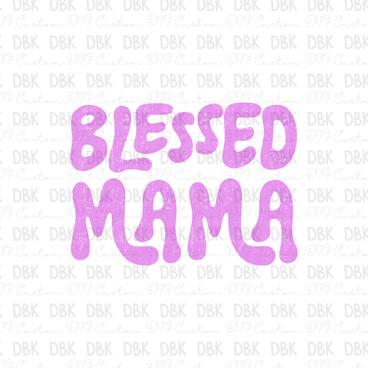 Blessed Mama DTF Transfer
