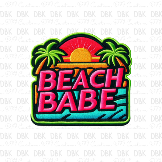 Beach Babe DTF Transfer B219