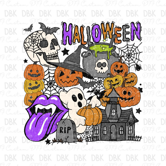 Halloween DTF Transfer H301