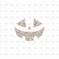 Pumpkin face DTF transfer H211
