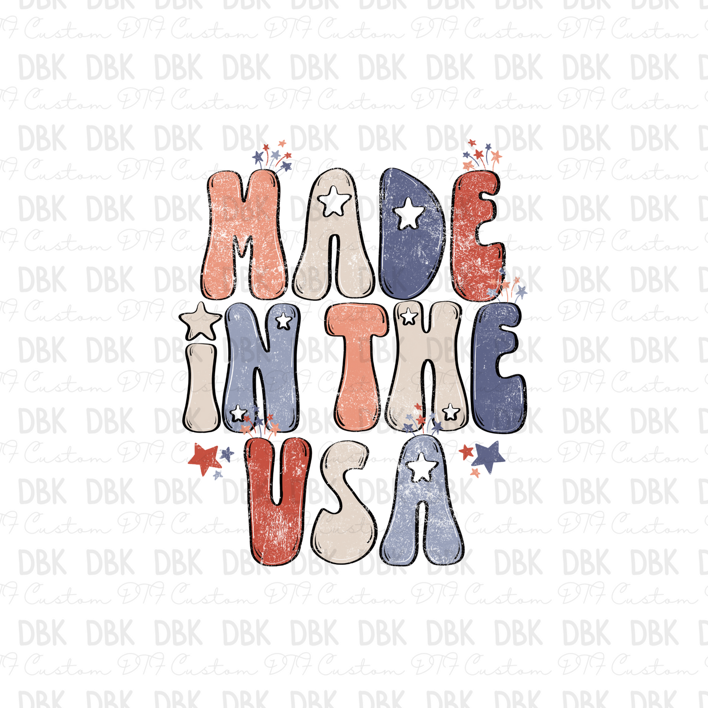 Made in the USA DTF Transfer R170