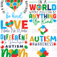 Autism Pre-Made Gang Sheet P48