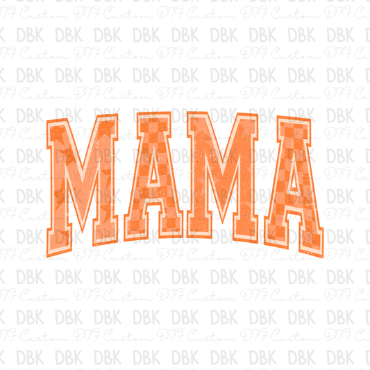 Orange Mama DTF Transfer