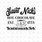 Saint Nick's BLACK DTF Transfer E77