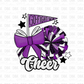 Purple Cheer DTF transfer C96
