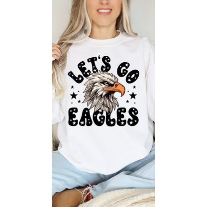 Lets go Eagles DTF Transfer M26