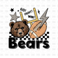 Bears DTF Transfer M55