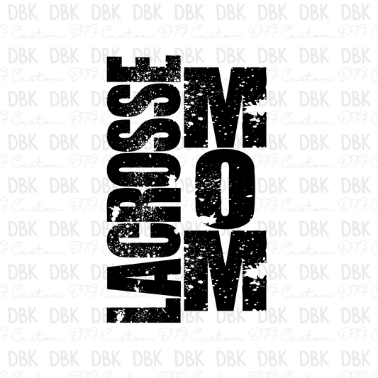Lacrosse Mom DTF Transfer C205