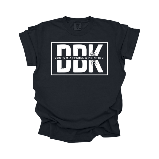 DBK Ribbon Cutting T-Shirt Comfort Colors BLACK