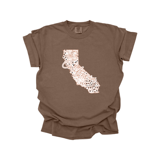 California Rose Gold Leopard Digital Download