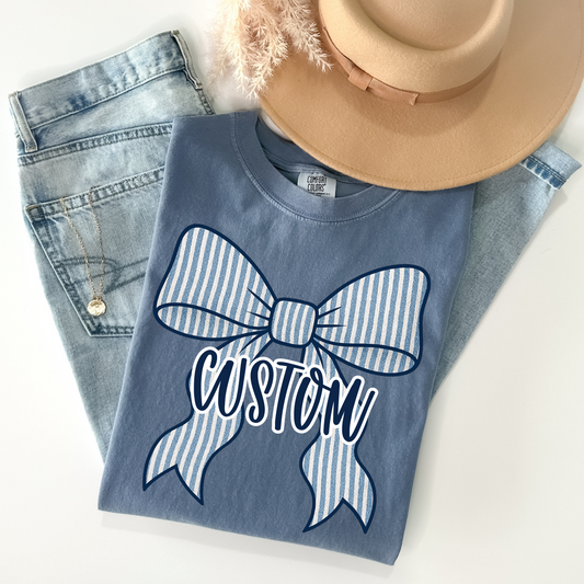 Comfort Colors Custom T-Shirt BLUE JEAN