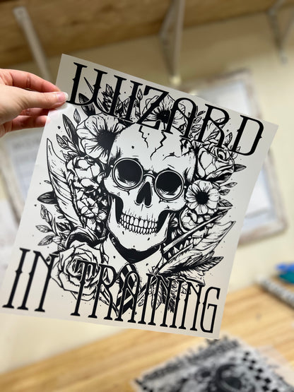 Wizard in training  DTF transfer