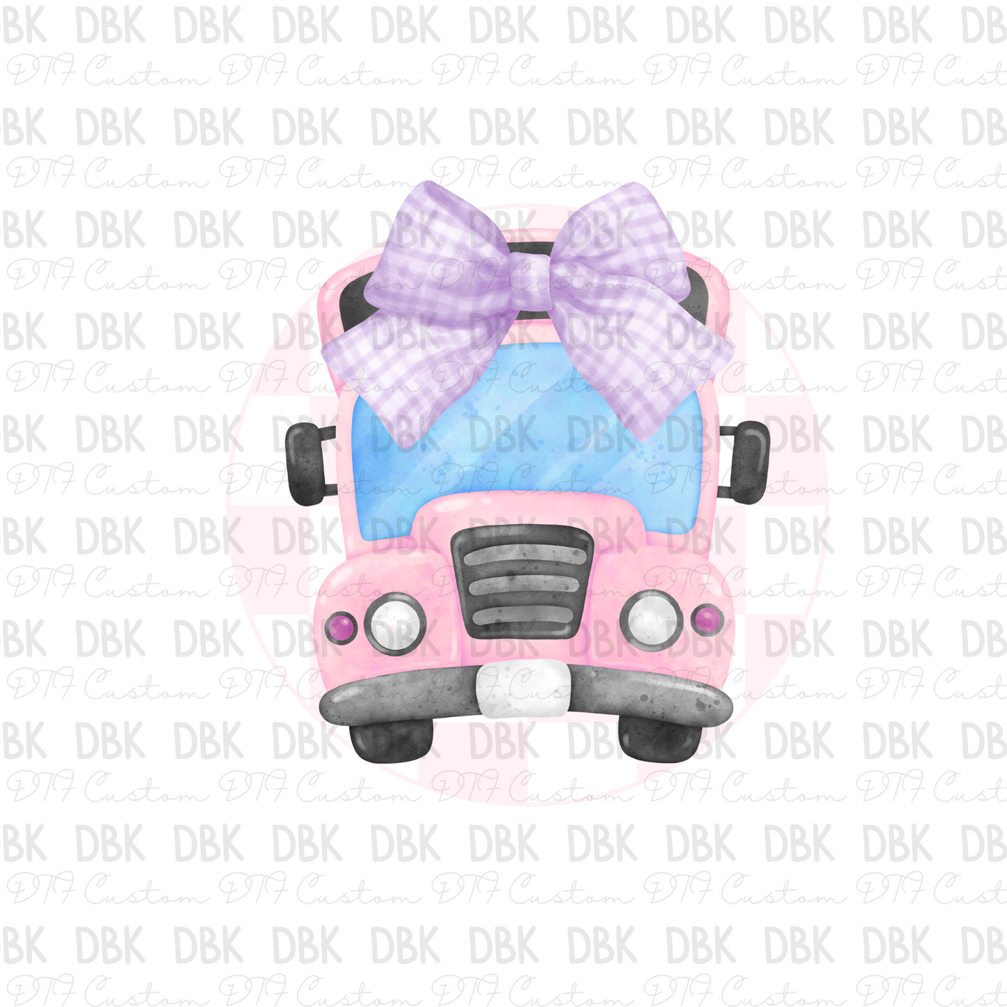 School Bus DTF Transfer A166