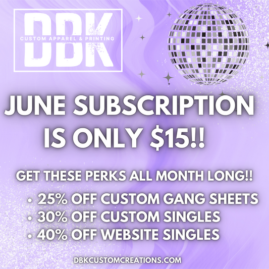 June Subscription