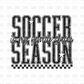 Soccer Season DTF Transfer BLACK C172