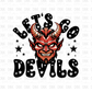 Lets go Devils DTF Transfer M27