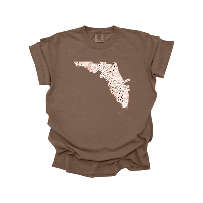 Florida Rose Gold Leopard Digital Download