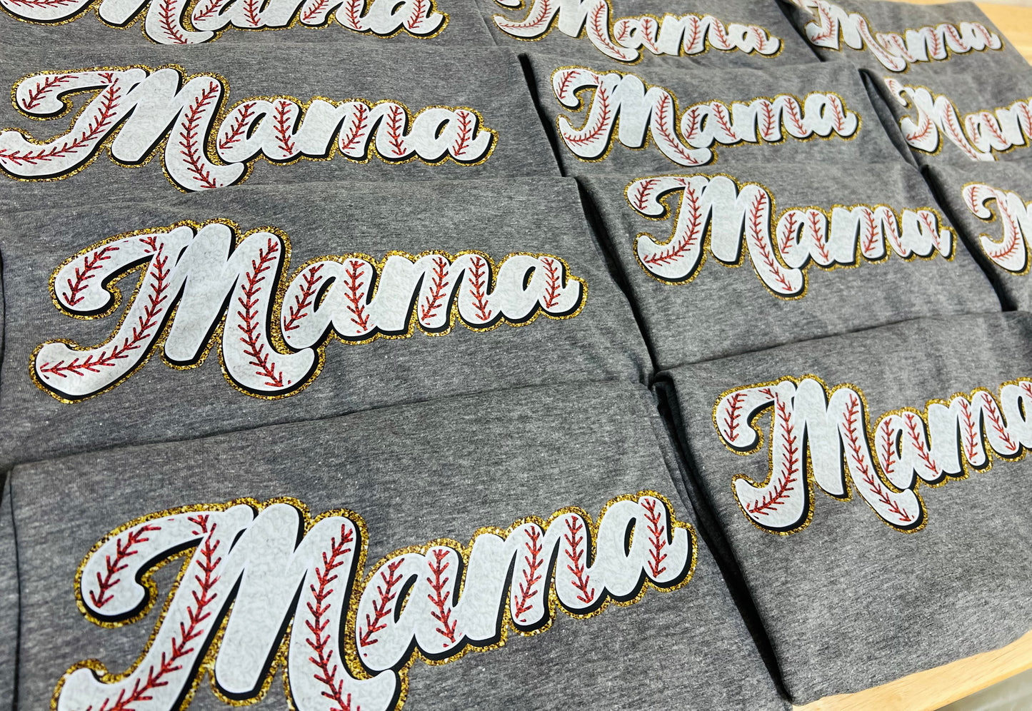 Baseball Mama T-Shirt MOQ-4