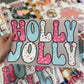 Holly Jolly DTF transfer E200