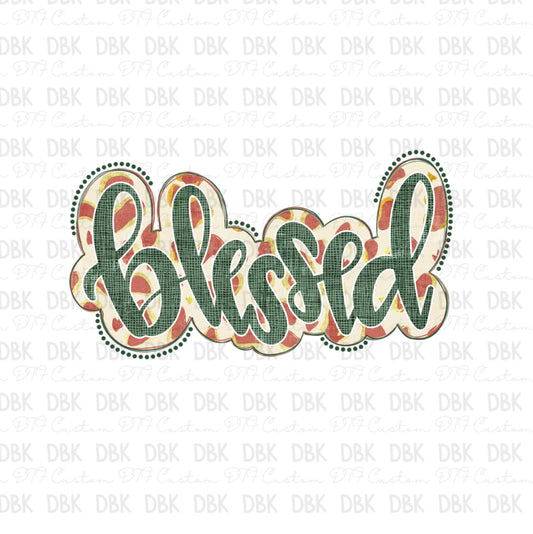Blessed DTF Transfer F87