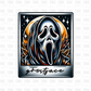 Ghost face DTF transfer H77