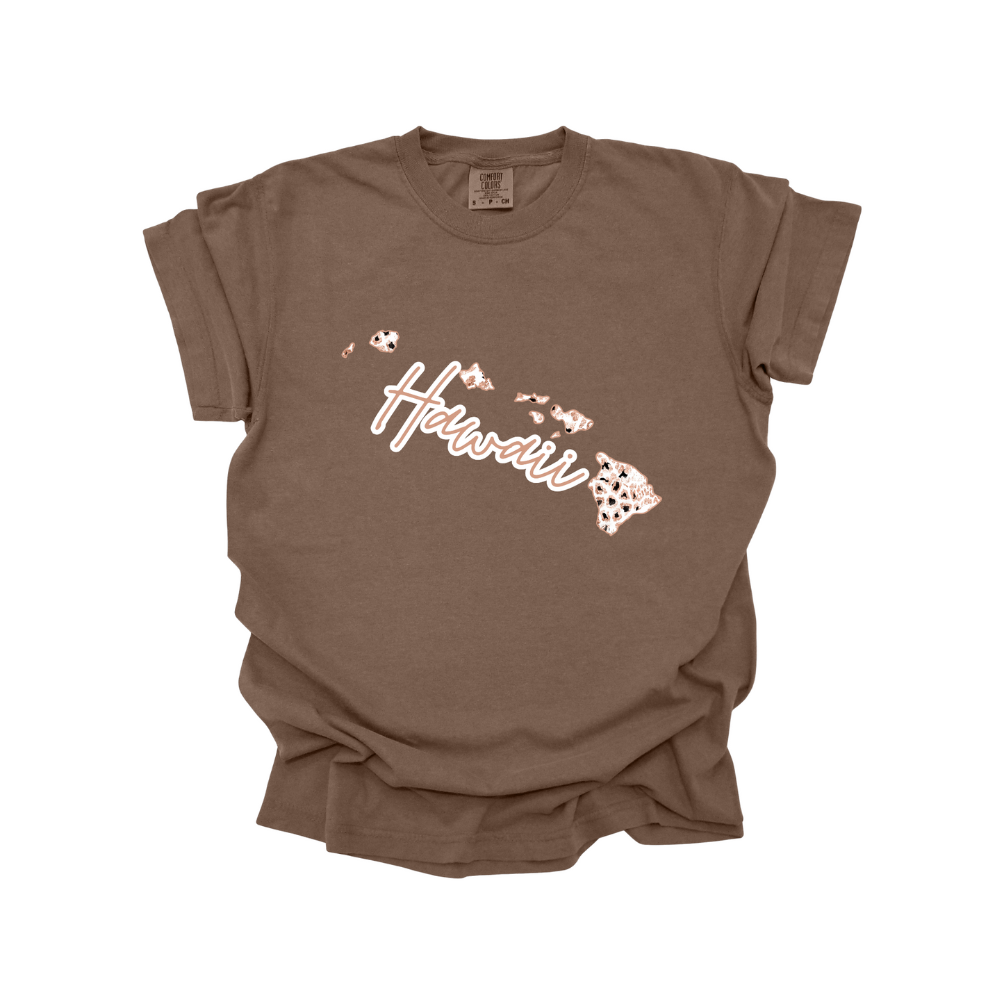 Hawaii Rose Gold Leopard Digital Download