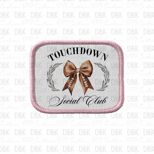 Touchdown social club DTF TRANSFER