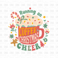 Coffee Christmas DTF transfer E196